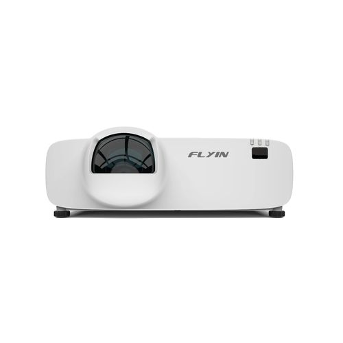ข่าวบริษัทล่าสุดเกี่ยวกับ อุปกรณ์ใหม่: เลเซอร์ระยะฉายสั้นอัจฉริยะ HD 5500 Lumens เครื่องฉายข้อมูลแสงแบบโต้ตอบที่สว่างสดใส