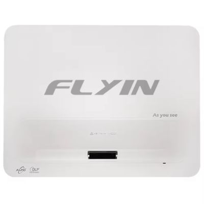 2026 Flyin 4800 ANSI Lumens ALPD เลเซอร์โปรเจคเตอร์ Native 1080p สนับสนุน 4K UST Ultra Short Throw ภาพยนตร์ 3 มิติ ภาพยนตร์บ้าน โทรพก
