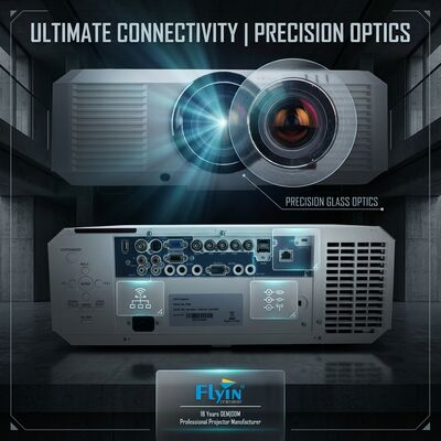 3LCD 10000 ลูเมน โปรเจคเตอร์การแผนที่ 3 มิติกลางแจ้ง EL-705U WUXGA 1920x1200 โปรเจคชั่นสถานที่ใหญ่