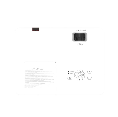 4300 Lumens Wireless Projectors โปรเจคเตอร์ LCD แบบพกพาสำหรับห้องเรียน