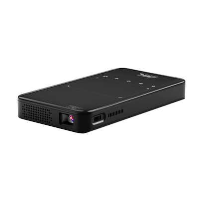 Flyin S90 4K Mini Portable Android Smart DLP Projector WIFI Bluetooth Enabled รูปทรงโทรศัพท์มือถือ US Plug LED Lamp แบตเตอรี่ 3 มิติ