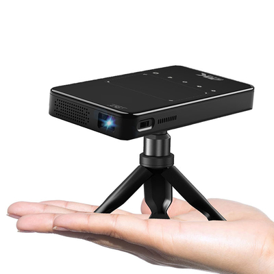 Flyin S90 4K Mini Portable Android Smart DLP Projector WIFI Bluetooth Enabled รูปทรงโทรศัพท์มือถือ US Plug LED Lamp แบตเตอรี่ 3 มิติ