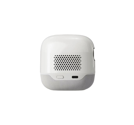FLYIN M2 มินิสี่เหลี่ยม DLP โปรเจคเตอร์พกพาที่มีแบตเตอรี่ในตัว โปรเจคเตอร์แคมป์กลางแจ้ง 4K