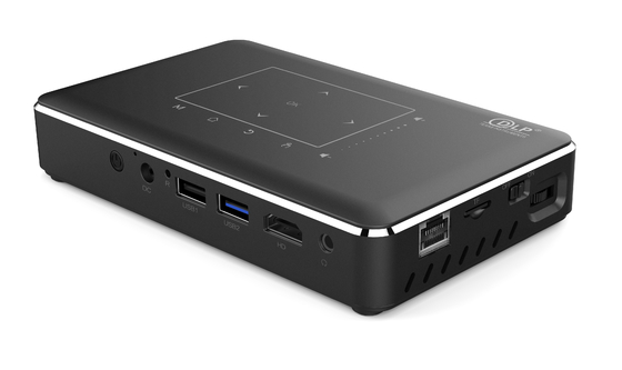 Flyin P10-II ขายร้อน โลโก้ตามสั่ง มินิ 3D 4K 150 ลูเมน DLP 9000mAh แอนดรอยด์ 9.0 โปรเจคเตอร์