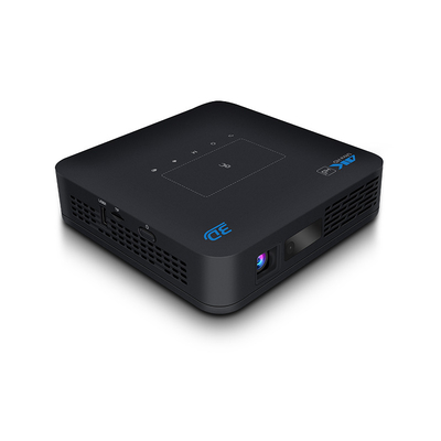 Flyin P15 1080P Full HD DLP โปรเจคเตอร์ WIFI พอร์ตพอร์ต แอนดรอยด์ 9 ไอโอเอส โฮมธีอเตอร์ 4K ออโต้ 3D สเตรีโอ