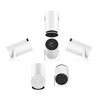 Flyin HY300 3D 4K มินิ แอนดรอยด์ LED โปรเจคเตอร์ 1080P Smart WiFi ด้วยมุมกว้างความชัดเจน พกพาและในเครื่องเสียง