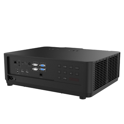 โปรเจคเตอร์เลเซอร์ Flyin 6500 Lumens DLP พร้อมความละเอียด WUXGA และการสนับสนุน 3D 4K Active 0.8 DMD Chip การสลับเลนส์โฟกัสด้วยมือ
