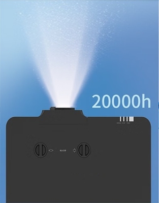 Flyin 5500 ลูเมน DLP Laser Projector WUXGA ความละเอียดสูง 4K Active 3D Presentation 0.8 DMD Chip สําหรับการถ่ายภาพที่แม่นยํา การเปลี่ยนเลนส์โฟกัสด้วยมือเพื่อประสบการณ์การถ่ายภาพที่ยืดหยุ่น