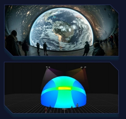 Flyin 2025 4K Multi-Function Distributed Converged Server Projection Equipment สําหรับ Edge Fusion Dome ห้องการแผนที่ 3 มิติ