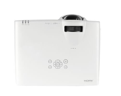 Flyin 5500 ANSI Lumens 3LCD Laser Projector Native 4K 3840x2160 การโยนสั้น HDBaseT การศึกษาการแผนที่ 3 มิติ