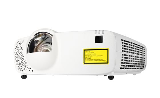 Flyin 5500 ANSI Lumens 3LCD Laser Projector Native 4K 3840x2160 การโยนสั้น HDBaseT การศึกษาการแผนที่ 3 มิติ