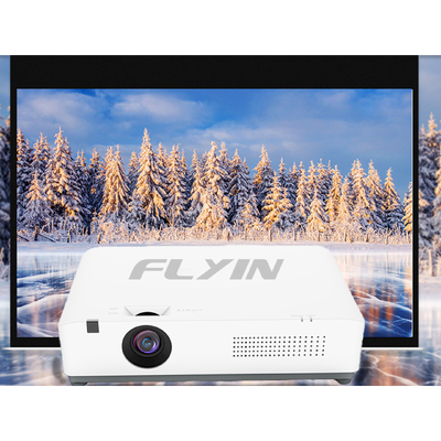 Flyin-C40W+ WXGA 4200 ลูเมน 3LCD เลเซอร์โปรเจคเตอร์ แอนดรอยด์ สมาร์ท การประชุมธุรกิจ โปรเจคเตอร์การศึกษาห้องเรียน