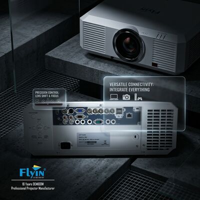 3LCD 10000 ลูเมน โปรเจคเตอร์การแผนที่ 3 มิติกลางแจ้ง EL-705U WUXGA 1920x1200 โปรเจคชั่นสถานที่ใหญ่