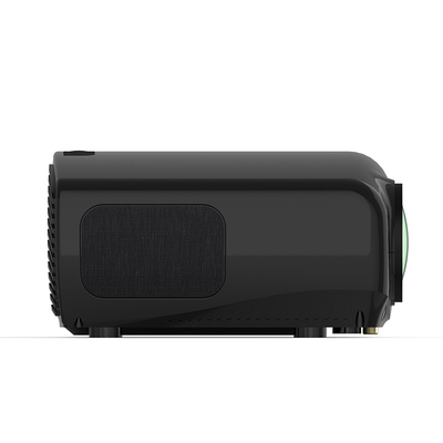 โปรเจคเตอร์โรงภาพยนตร์บ้าน 1080P แบบพื้นบ้าน 4400 ลูเมน วิดีโอ LCD LED Full HD