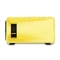 YG300 มินิ Pocket 4k แบบพกพา LED Projectors สีเหลืองสำหรับโฮมเธียเตอร์