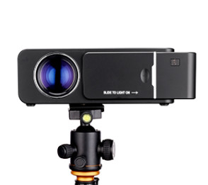 โปรเจคเตอร์โรงภาพยนตร์ในบ้าน 4K มือถือ Full HD LCD LED Video