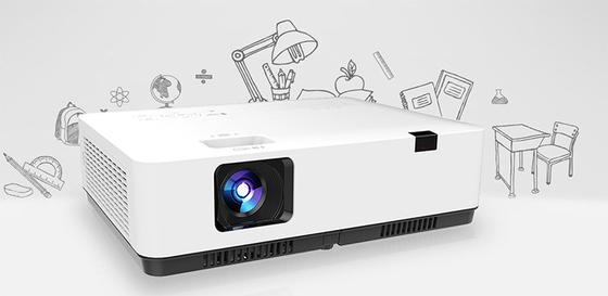 4300 Lumens Wireless Projectors โปรเจคเตอร์ LCD แบบพกพาสำหรับห้องเรียน