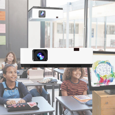 5000 Lumens Office 4k โปรเจคเตอร์พกพา 3lcd Full Hd 1080P WIFI