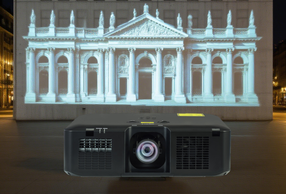 Flyin M9U 3LCD Outdoor Laser Projector WUXGA 9000ANSI Lumens สําหรับห้องเรียนวิศวกรรมขนาดใหญ่ ห้องประชุม