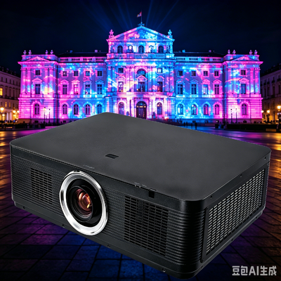 Flyin RL-K1 โปรเจคเตอร์กลางแจ้งขนาดใหญ่ 10000 ลูเมน WUXGA 3LCD 3D 4K Support