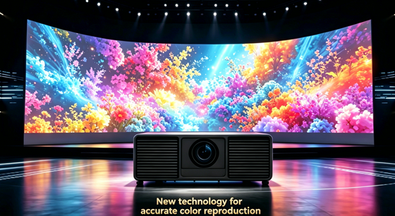 โปรเจคเตอร์เลเซอร์ DLP มีความสว่าง 13,000 ลูเมน ความสว่าง 4K เหมาะสําหรับการใช้งานกลางแจ้งในสถานที่ใหญ่
