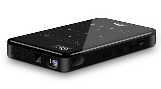 DLP 3D Android 9.0 สมาร์ทอินเตอร์แอคทีโปรเจคเตอร์ RGB LED OSRAM Q6 Chip