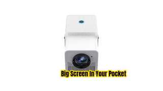 Flyin FY360 มินิโปรเจคเตอร์ 4K แบบพกพา Android 11 Cinema